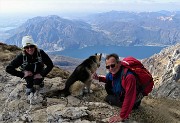 In GRIGNETTA (2177 m) ad anello Cresta Cermenati – Sentiero delle Capre dal Pian dei Resinelli il 27 marzo 2019 - FOTOGALLERY